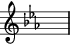 key of E flat major