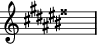 key of E sharp minor