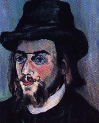 Suzanne Valadon: Portrait of Erik Satie (detail)